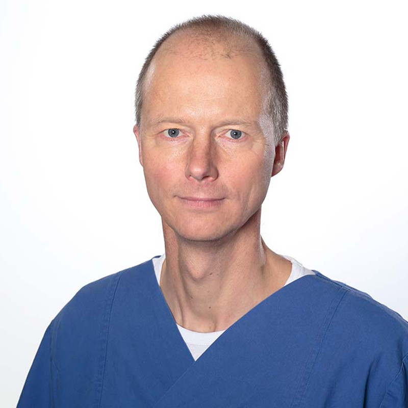Dr. Rainer Dölp ist Oberarzt in der Klinik für Anästhesiologie, Intensiv- und Schmerzmedizin